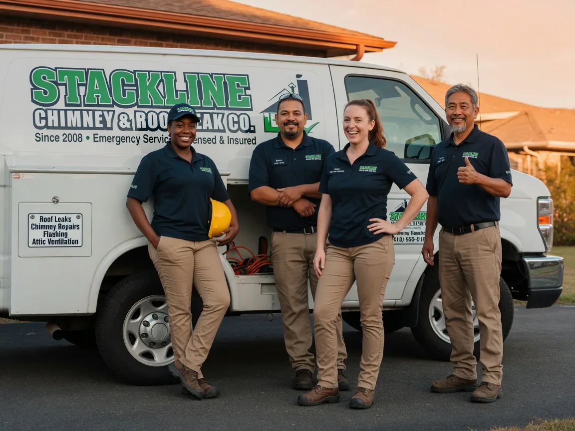 Chimney flashing repair company in Vicksburg, MS